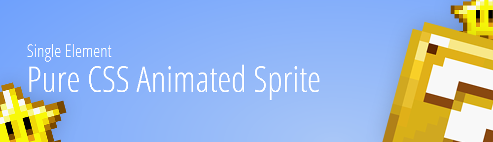 Pure CSS Animated Sprite
